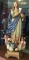 Museale opera lignea policroma realizzata da importanti artigiani napoletani. le dimensioni opulente, la qualità della manifattura dimostrano il valore artistica e culturale notorio della tradi...                