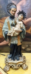 San Gaetano scultura lignea napoletana. Cod11