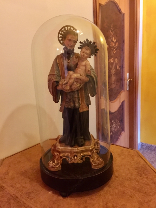 San Gaetano scultura lignea napoletana. Cod11