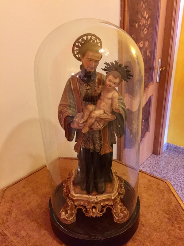 San Gaetano scultura lignea napoletana. Cod11