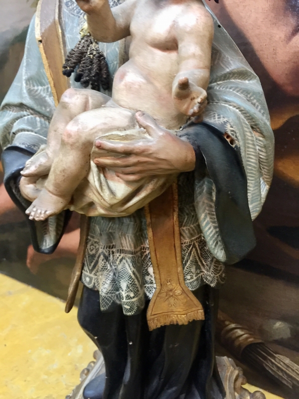 San Gaetano scultura lignea napoletana. Cod11