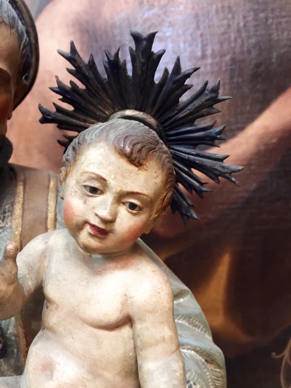 San Gaetano scultura lignea napoletana. Cod11