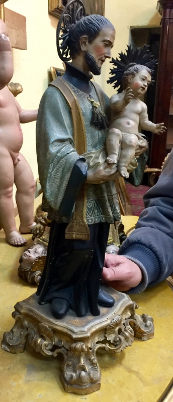 San Gaetano scultura lignea napoletana. Cod11