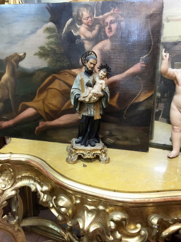 San Gaetano scultura lignea napoletana. Cod11