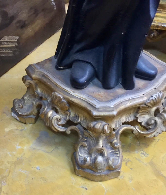 San Gaetano scultura lignea napoletana. Cod11