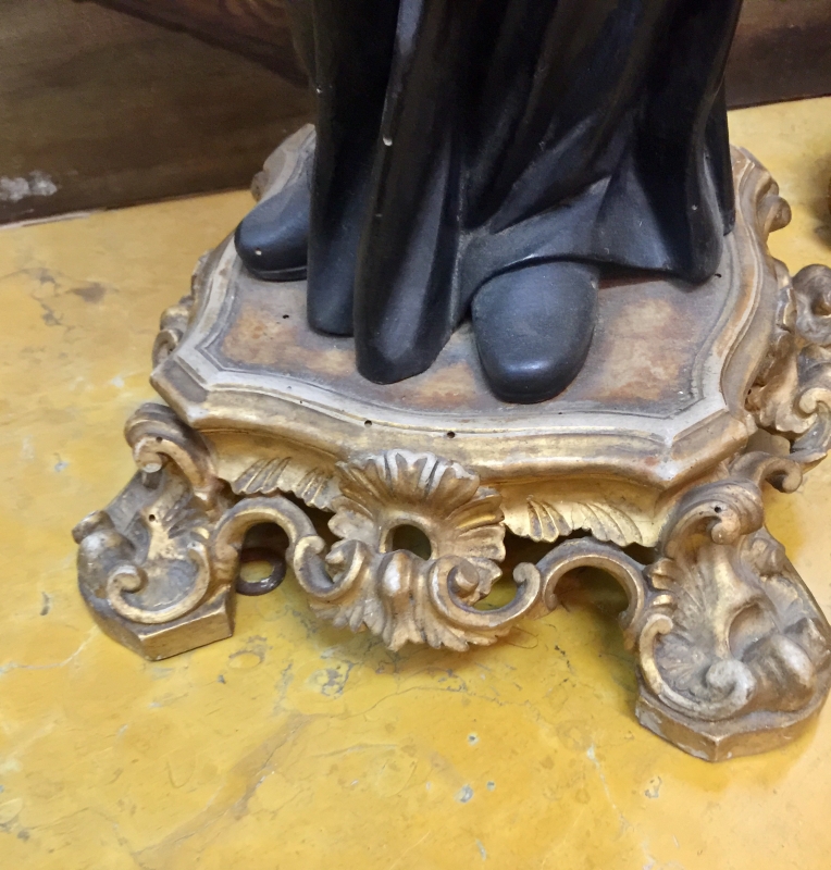San Gaetano scultura lignea napoletana. Cod11