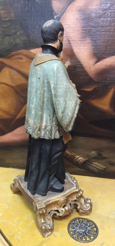 San Gaetano scultura lignea napoletana. Cod11