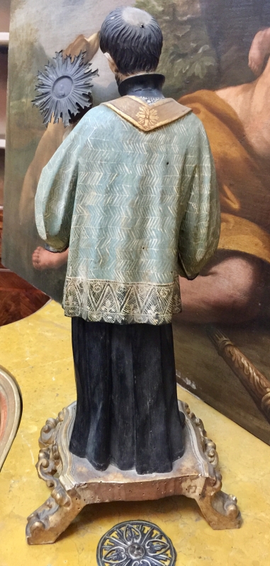 San Gaetano scultura lignea napoletana. Cod11