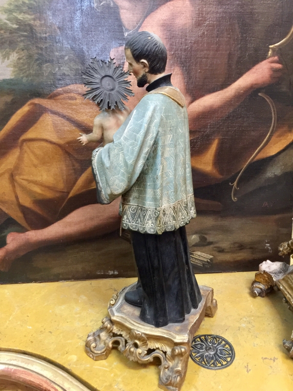 San Gaetano scultura lignea napoletana. Cod11