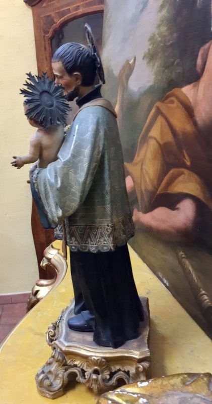 San Gaetano scultura lignea napoletana. Cod11