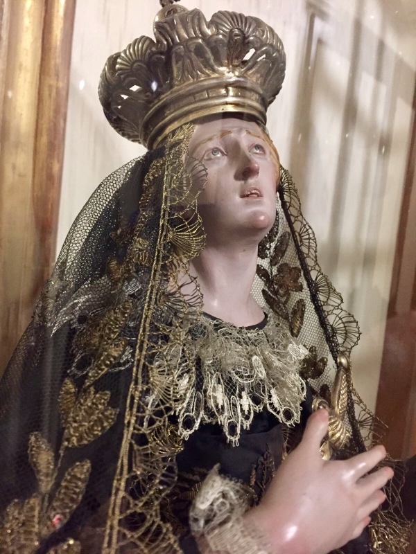 Madonna ADDOLORATA bottega del Cerrone.