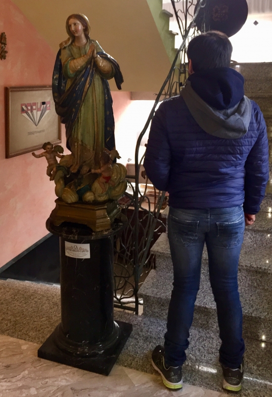 Madonna Immacolata con putti. Cod 7