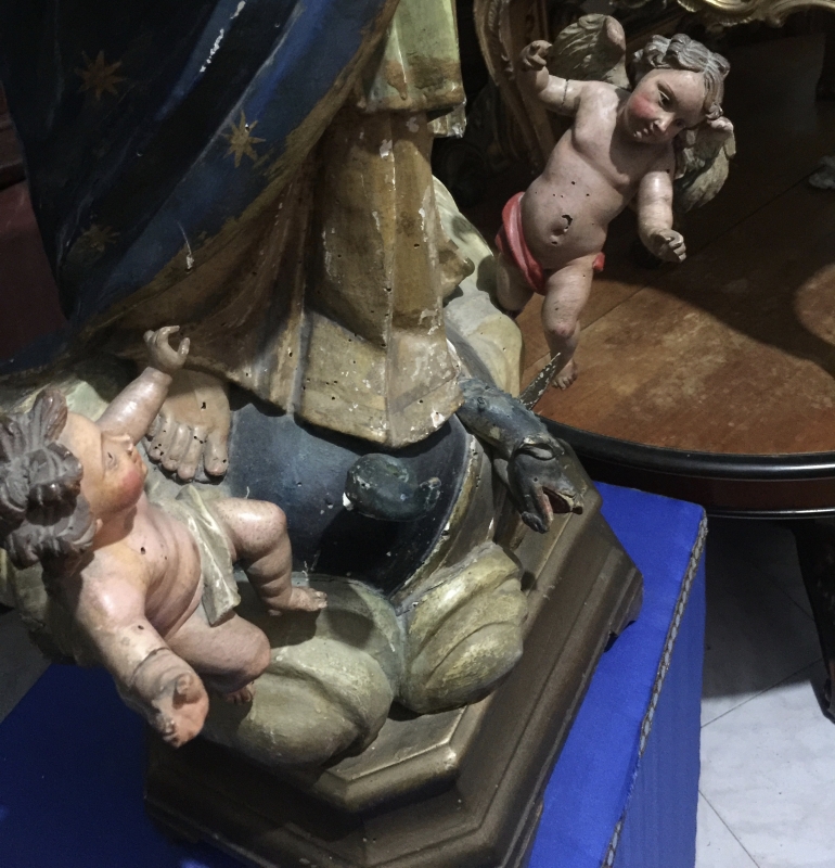 Madonna Immacolata con putti. Cod 7