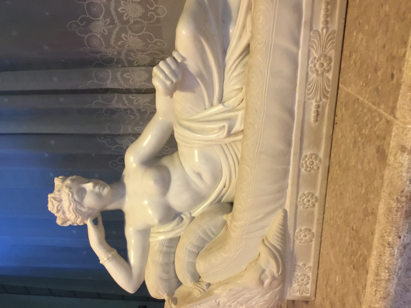 Scultura marmo Paolina Borghese. Cod 5