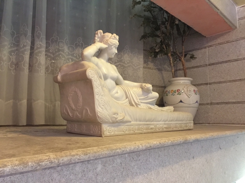 Scultura marmo Paolina Borghese. Cod 5