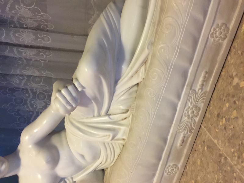 Scultura marmo Paolina Borghese. Cod 5