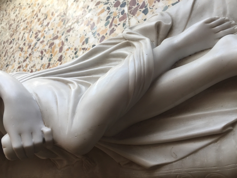 Scultura marmo Paolina Borghese. Cod 5
