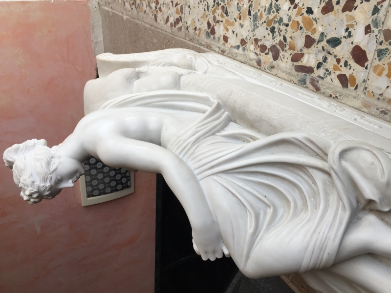 Scultura marmo Paolina Borghese. Cod 5