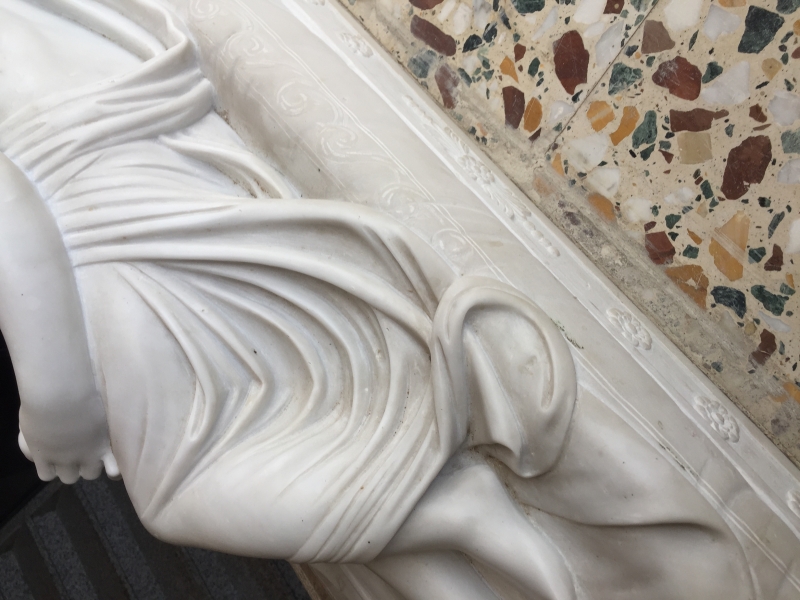 Scultura marmo Paolina Borghese. Cod 5