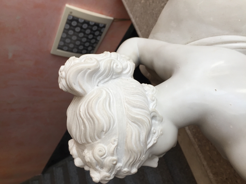 Scultura marmo Paolina Borghese. Cod 5