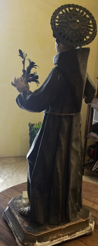 SANT'ANTONIO legno Napoli XVIII secol. Cod 4