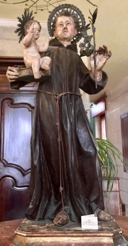 SANT'ANTONIO legno Napoli XVIII secol. Cod 4