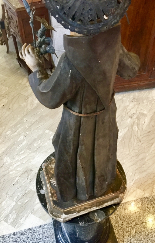 SANT'ANTONIO legno Napoli XVIII secol. Cod 4