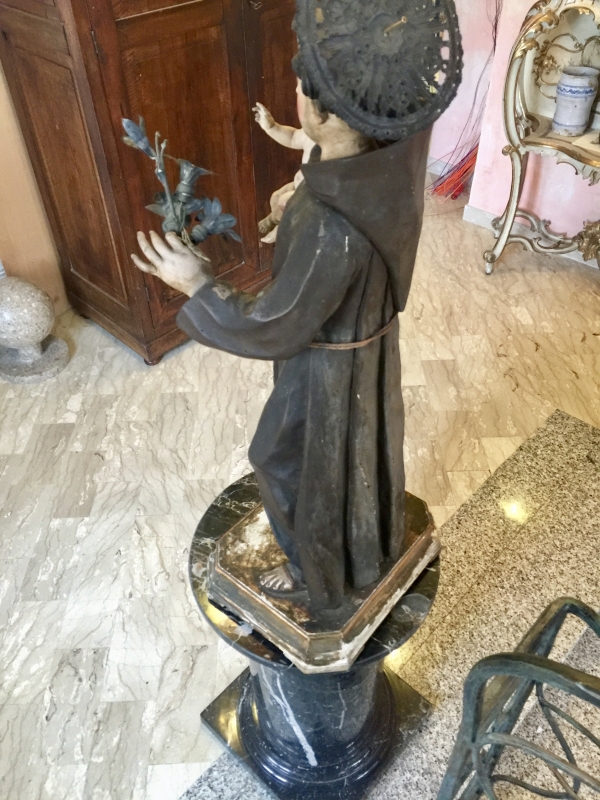 SANT'ANTONIO legno Napoli XVIII secol. Cod 4