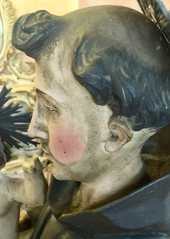 SANT'ANTONIO legno Napoli XVIII secol. Cod 4