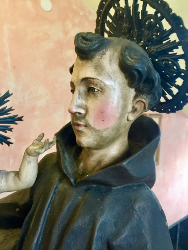 SANT'ANTONIO legno Napoli XVIII secol. Cod 4