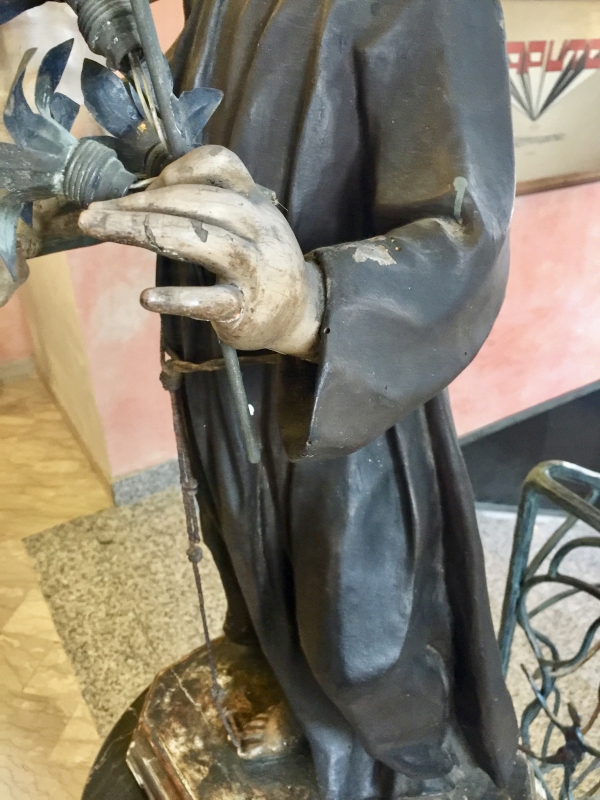 SANT'ANTONIO legno Napoli XVIII secol. Cod 4