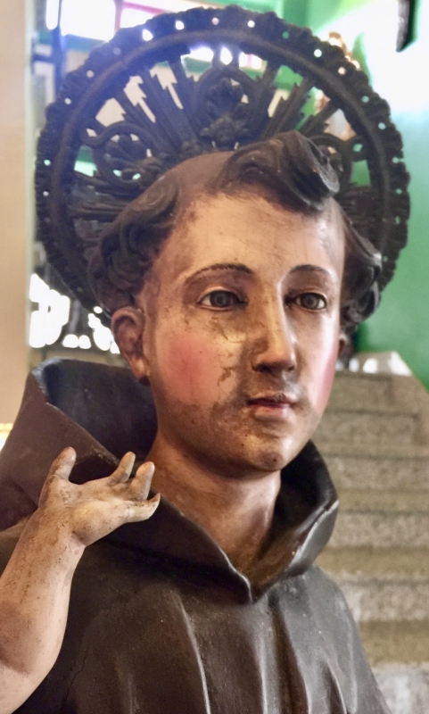 SANT'ANTONIO legno Napoli XVIII secol. Cod 4