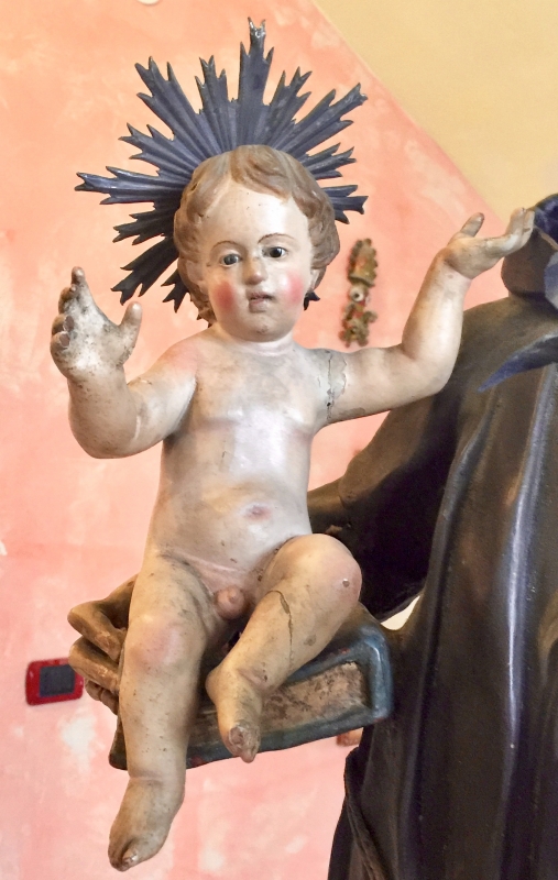 SANT'ANTONIO legno Napoli XVIII secol. Cod 4