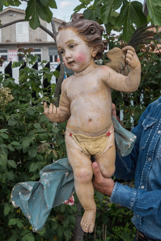 Putto ligneo napoletano. Cod.2