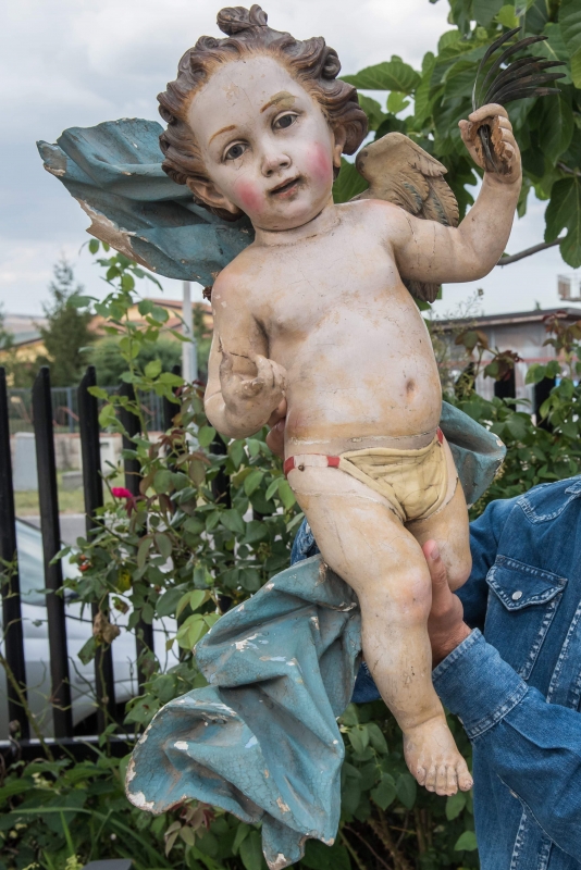 Putto ligneo napoletano. Cod.2