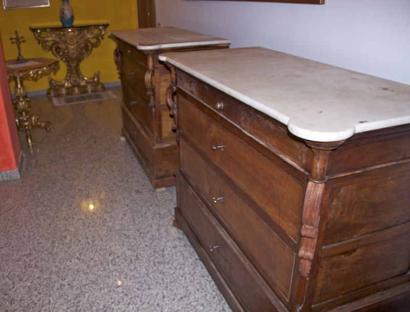COPPIA CASSETTONI LUIGI FILIPPO NAPOLETANI